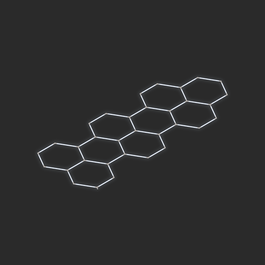 ULTRABEAM LED Light Kit Hex Classic 4.5x1.7m 246W — lit-iso