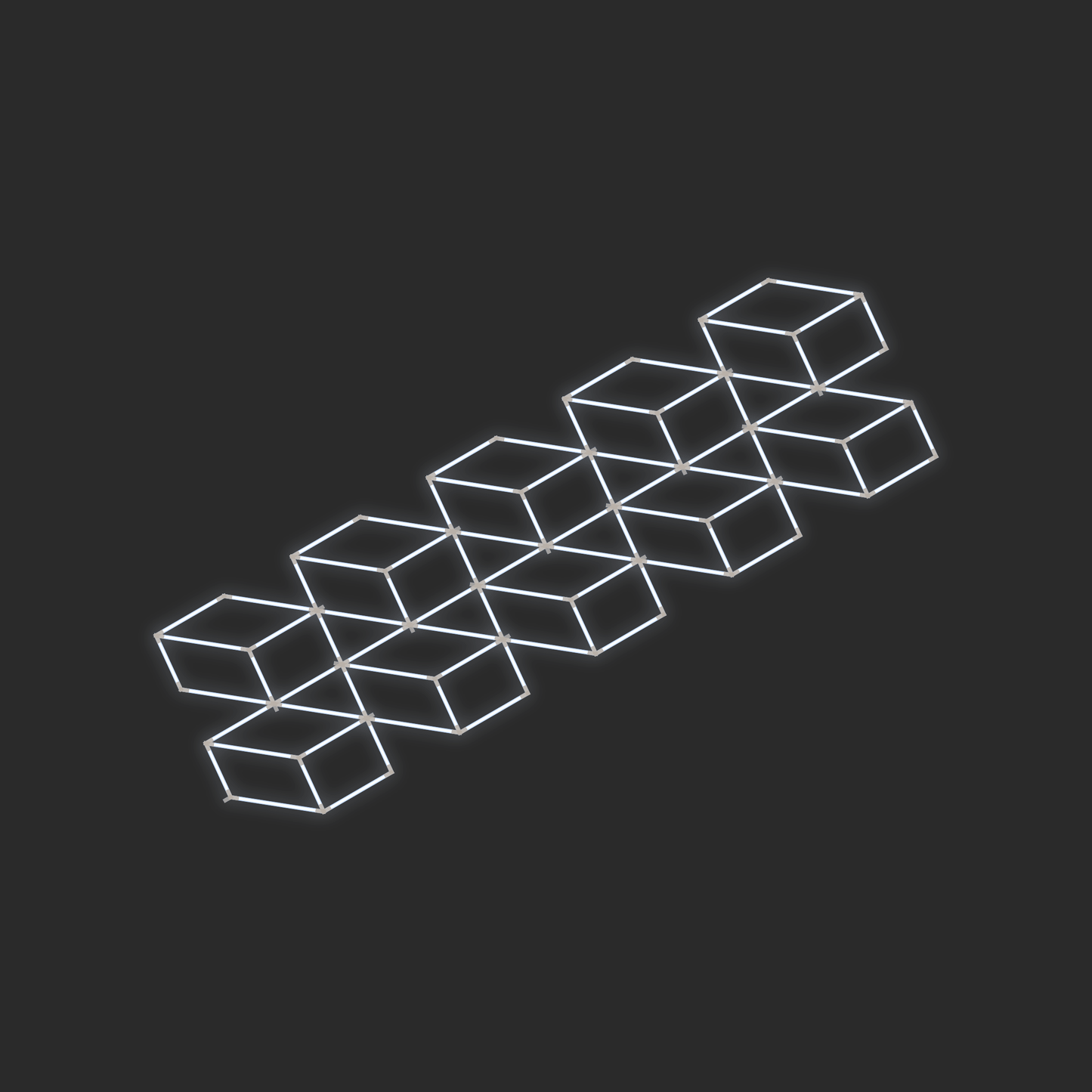 ULTRABEAM LED Light Kit Diamond Rhombus 1.7x5.2m 540W — lit-iso
