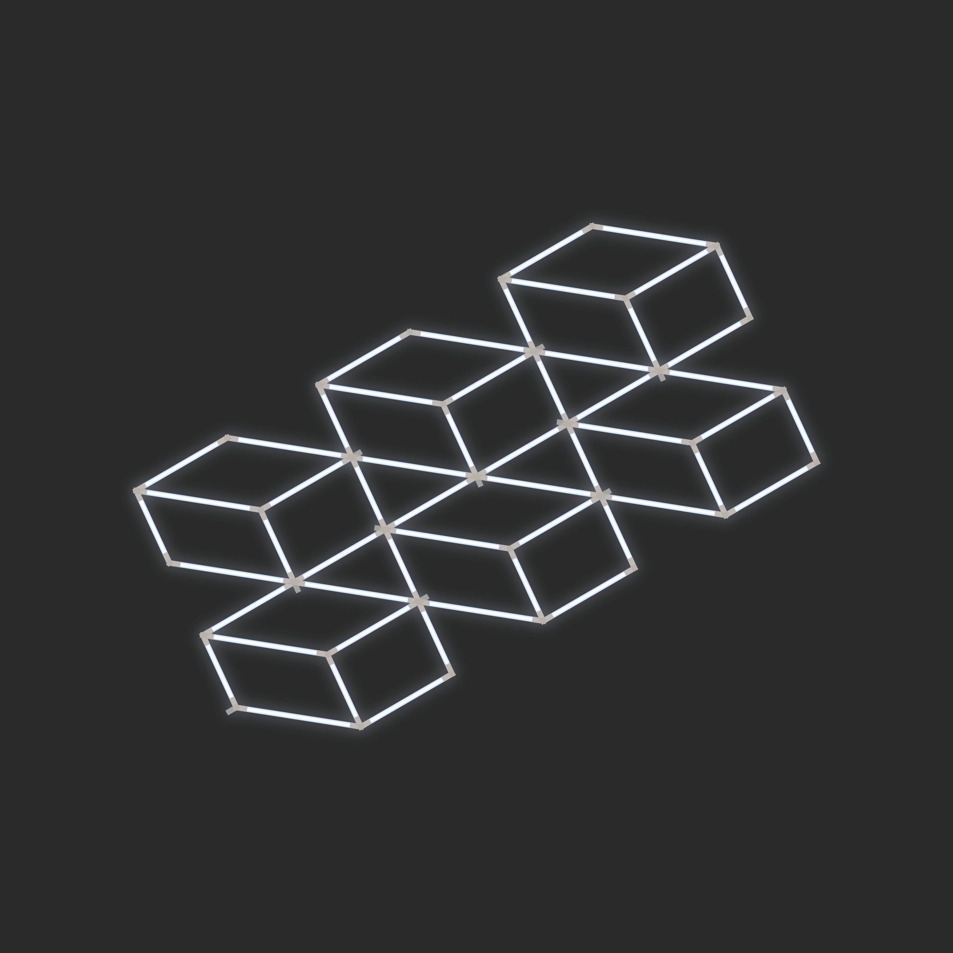 ULTRABEAM LED Light Kit Diamond Rhombus 1.7x3.3m 324W — lit-iso
