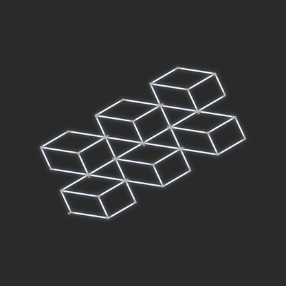 ULTRABEAM LED Light Kit Diamond Rhombus 1.7x3.3m 324W — lit-iso