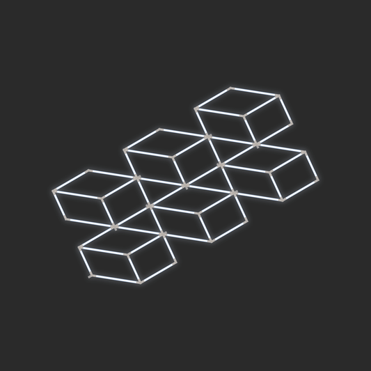 ULTRABEAM LED Light Kit Diamond Rhombus 1.7x3.3m 324W — lit-iso
