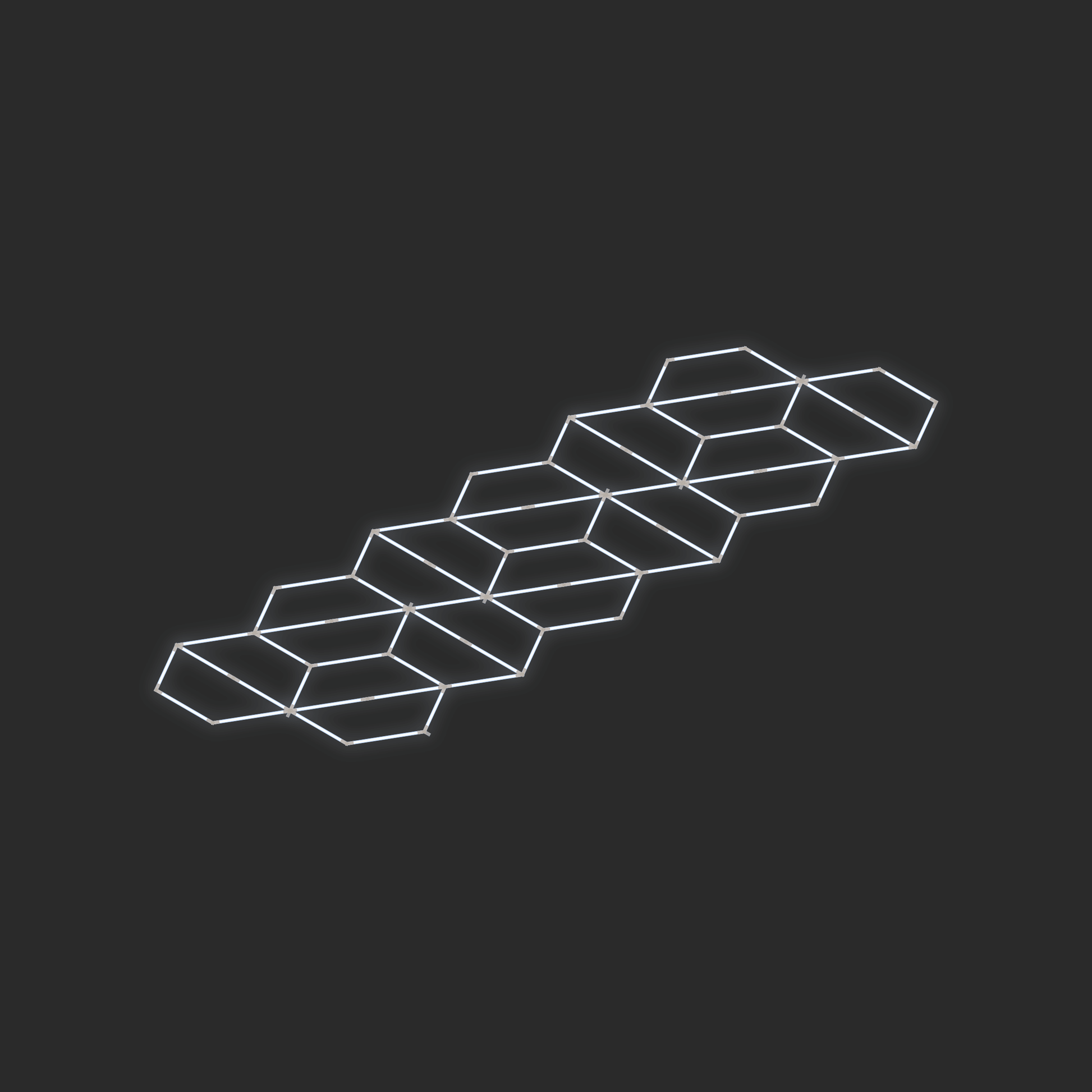 ULTRABEAM LED Light Kit Hex Alternating 5.3x1.7m 450W — lit-iso