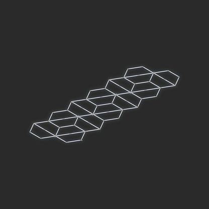 ULTRABEAM LED Light Kit Hex Alternating 5.3x1.7m 450W — lit-iso