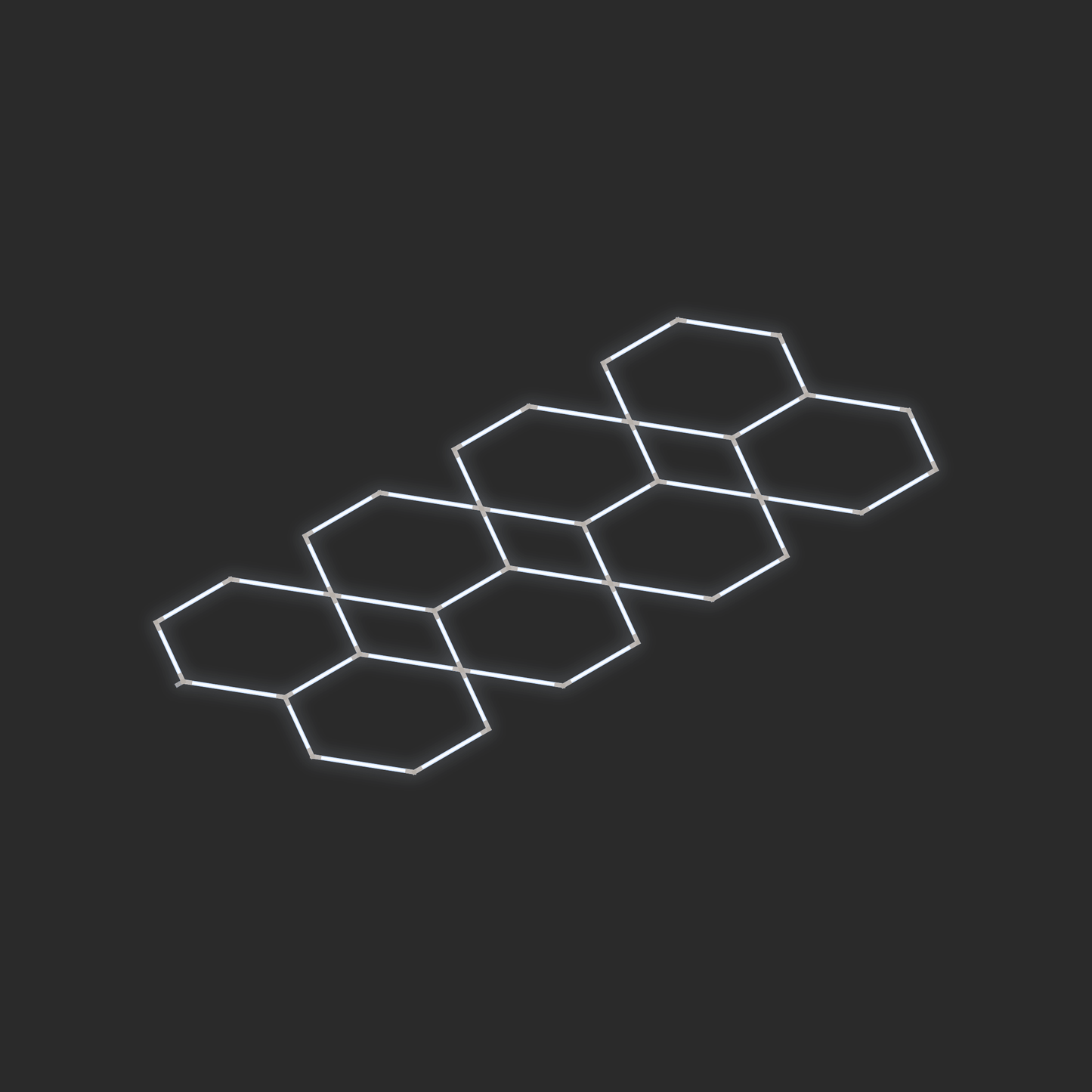 ULTRABEAM LED Light Kit Hex Parallel 1.7x3.8m 264W — lit-iso