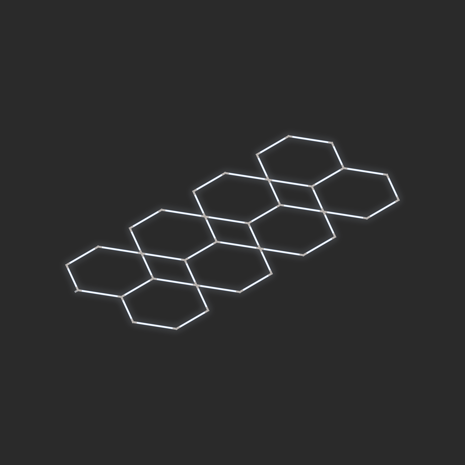 ULTRABEAM LED Light Kit Hex Parallel 1.7x3.8m 264W — lit-iso