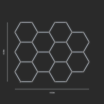 ULTRABEAM LED Light Kit Hex Classic 3.1x2.5m 252W — None