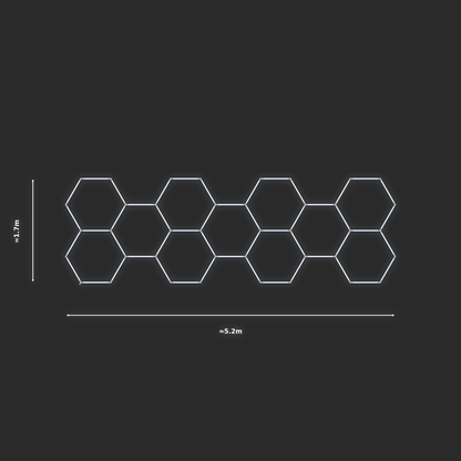 ULTRABEAM LED Light Kit Hex Classic 5.2x1.7m 300W — None