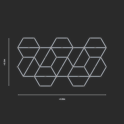 ULTRABEAM LED Light Kit Hex Alternating 2.1x3.8m 378W — None