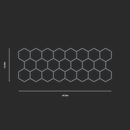 ULTRABEAM LED Light Kit Hex Classic 2.4x6.5m 540W — None