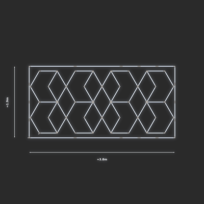 ULTRABEAM LED Light Kit Chevron 3.8x1.7m 360W — Cool White
