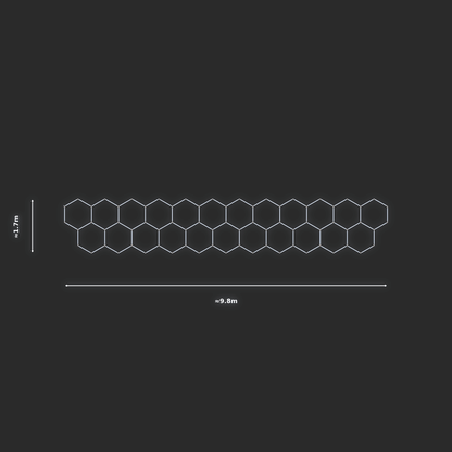 ULTRABEAM LED Light Kit Hex Classic 1.7x9.8m 570W — None