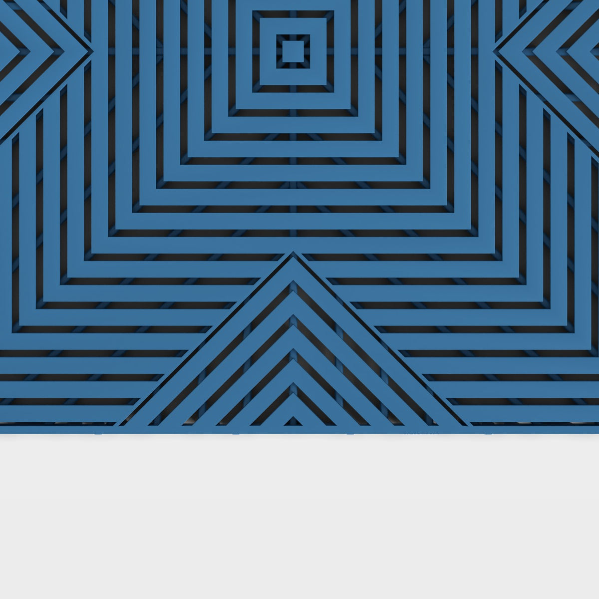 ULTRACORE tile in Aero Blue: the face from above