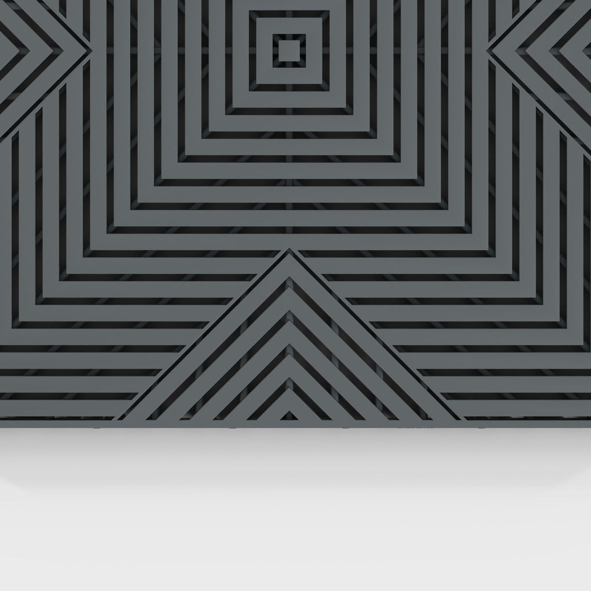 ULTRACORE tile in Space Grey: the face from above