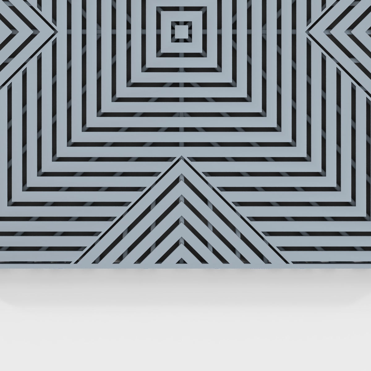 ULTRACORE tile in Silver Grey: the face from above