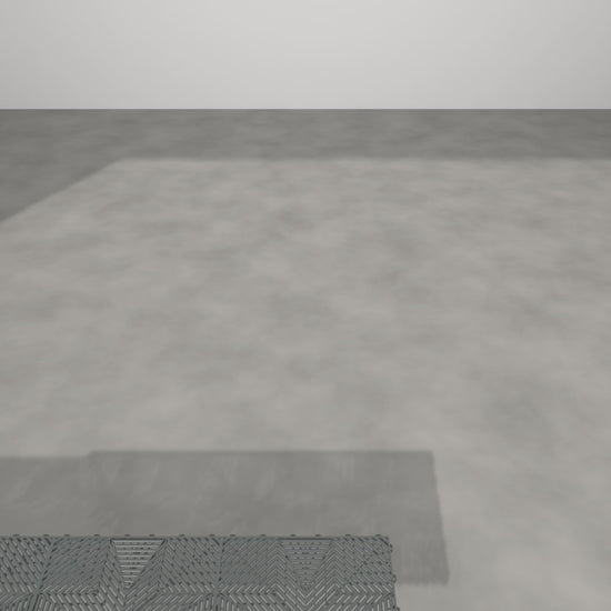 ULTRAFLUX Space Grey garage floor tile, film