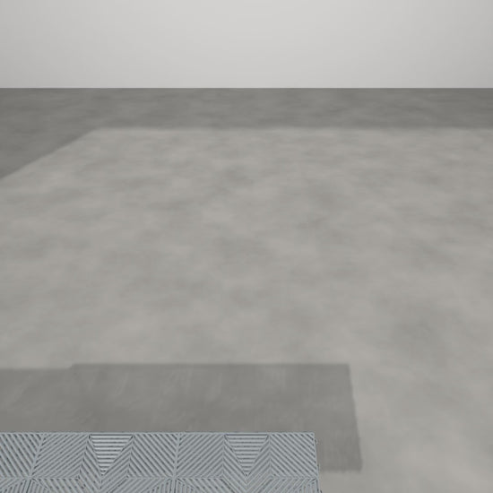 ULTRAFLUX Silver Grey garage floor tile, film
