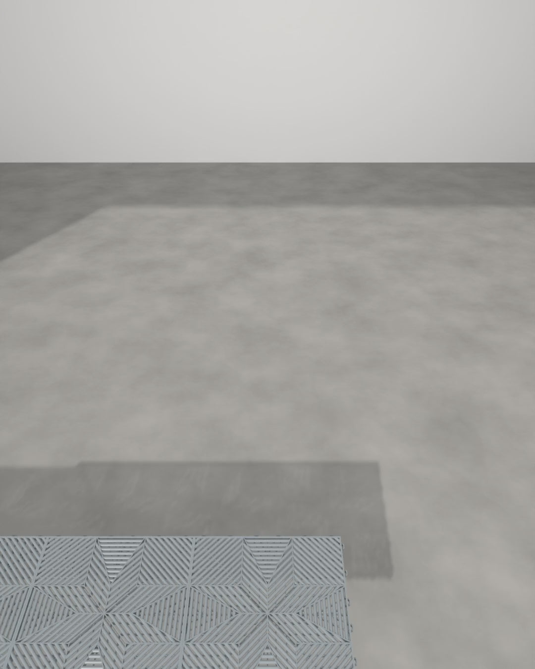 ULTRAFLUX Silver Grey garage floor tile, film