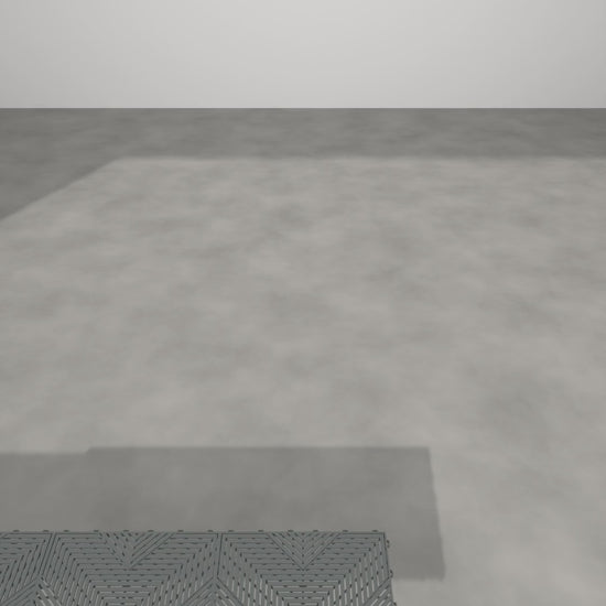 ULTRACORE Space Grey garage floor tile, film