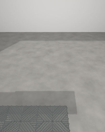 ULTRACORE Space Grey garage floor tile, film