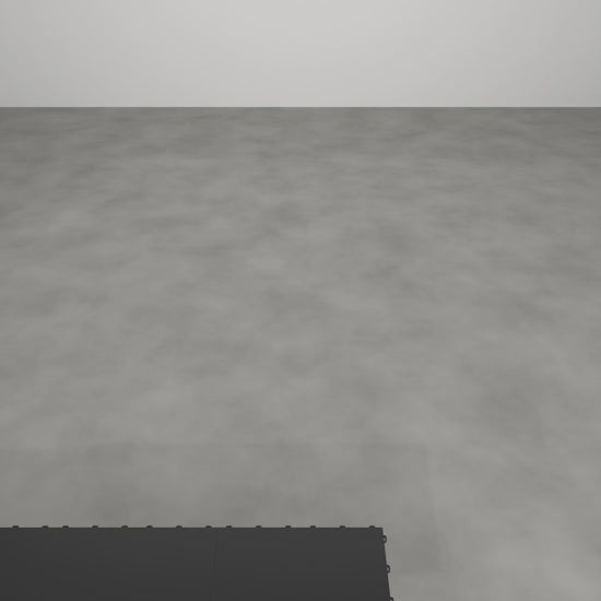ULTRATONE Jet Black modular floor tile, film