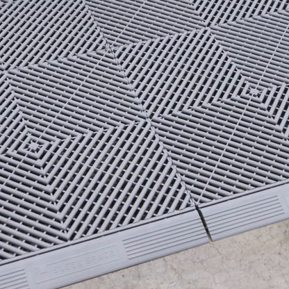 ULTRAGRID Garage Floor Tile, Silver Grey (16-Pack)