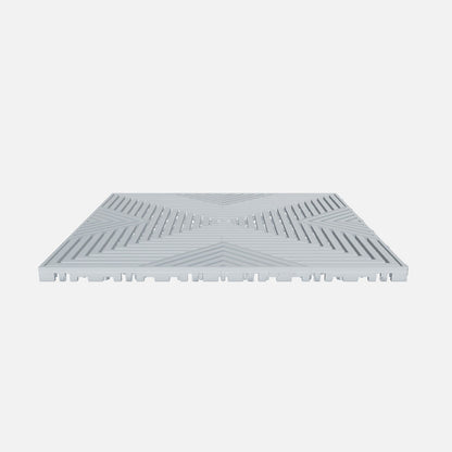 ULTRACORE Garage Floor Tile, Silver Grey (16-Pack)