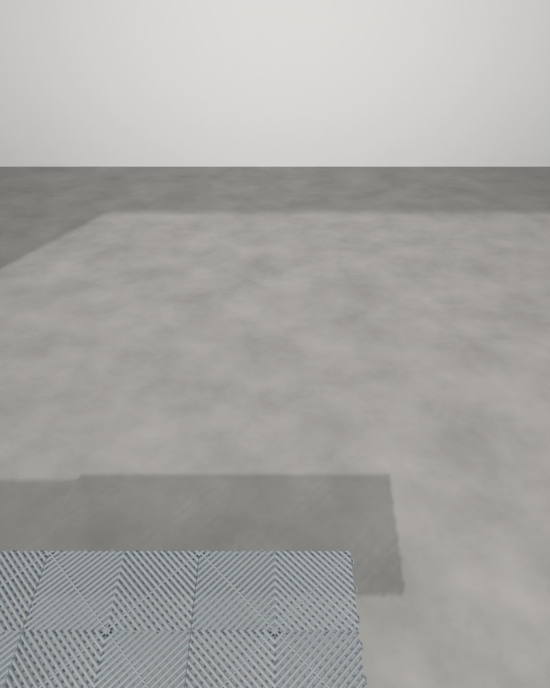 ULTRAGRID Silver Grey garage floor tile, film