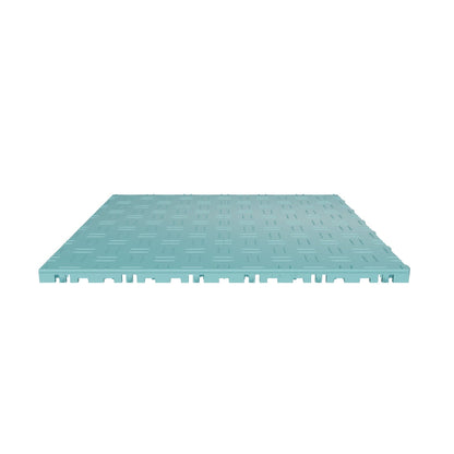 ULTRATUFF Garage Floor Tile, Turbo Teal (16-Pack)