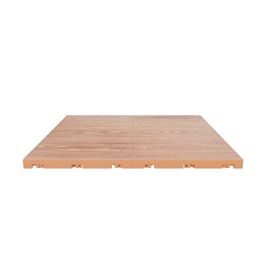 ULTRADECO modular floor tile in Copper Oak, 3D model