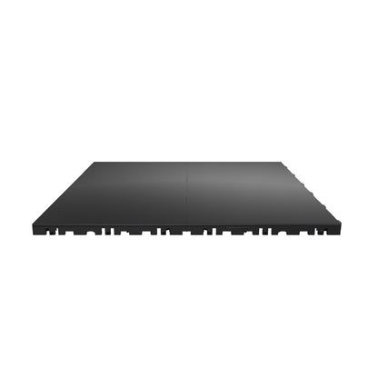 ULTRATONE Modular Floor Tile, Jet Black (16-Pack)