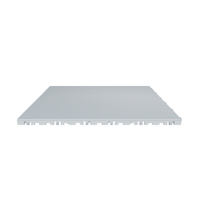 ULTRATONE Modular Floor Tile, Silver Grey (16-Pack)
