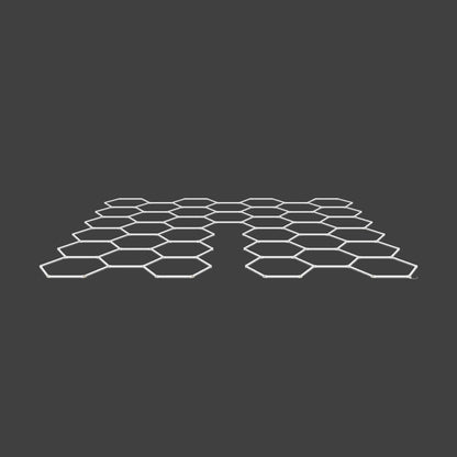 36-Grid Hexagon Light (4.8x5.2M, 828W)