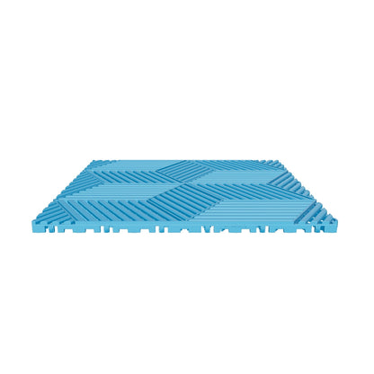 ULTRACUBE garage floor tile in Riviera Blue, 3D model