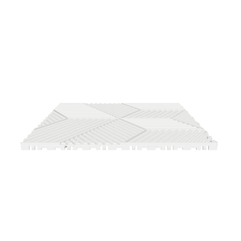 ULTRACUBE garage floor tile in Alpine White, 3D model