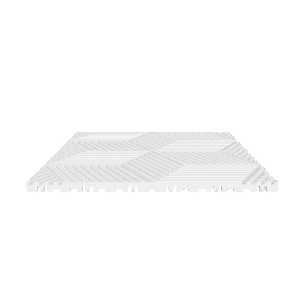ULTRACUBE garage floor tile in Alpine White, 3D model