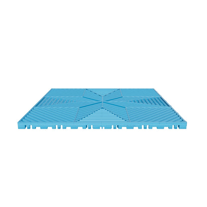 ULTRAFLUX garage floor tile in Riviera Blue, 3D model