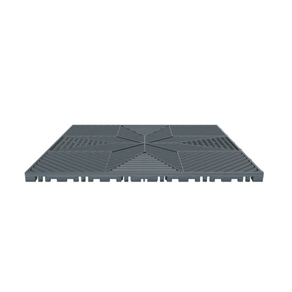 ULTRAFLUX garage floor tile in Stealth Grey, 3D model
