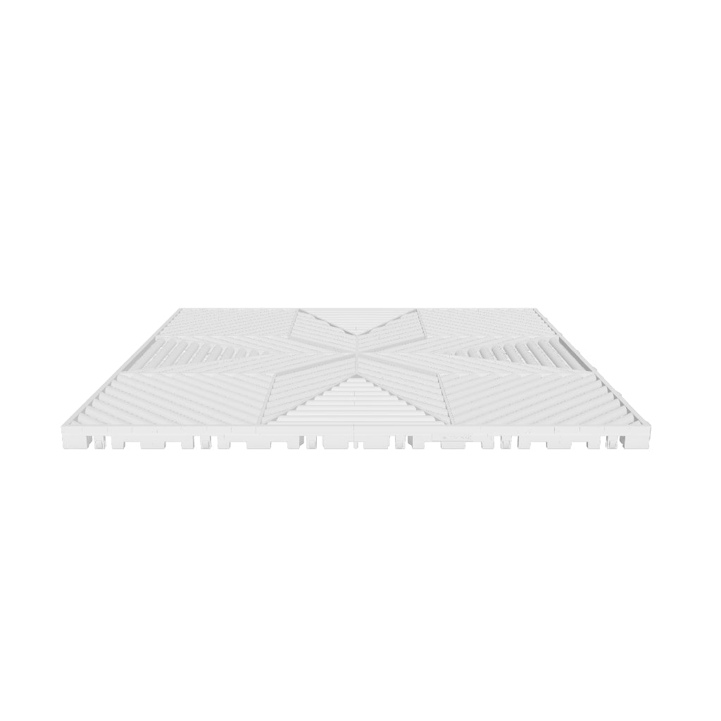 ULTRAFLUX garage floor tile in Glacier Grey, 3D model