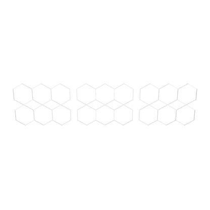 ULTRABEAM LED Light Kit Hex Parallel 2.5x1.9m 192W (Pack of 3) — model 3D model