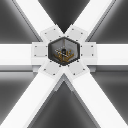 ULTRABEAM Star-6 connector in a kit, lit