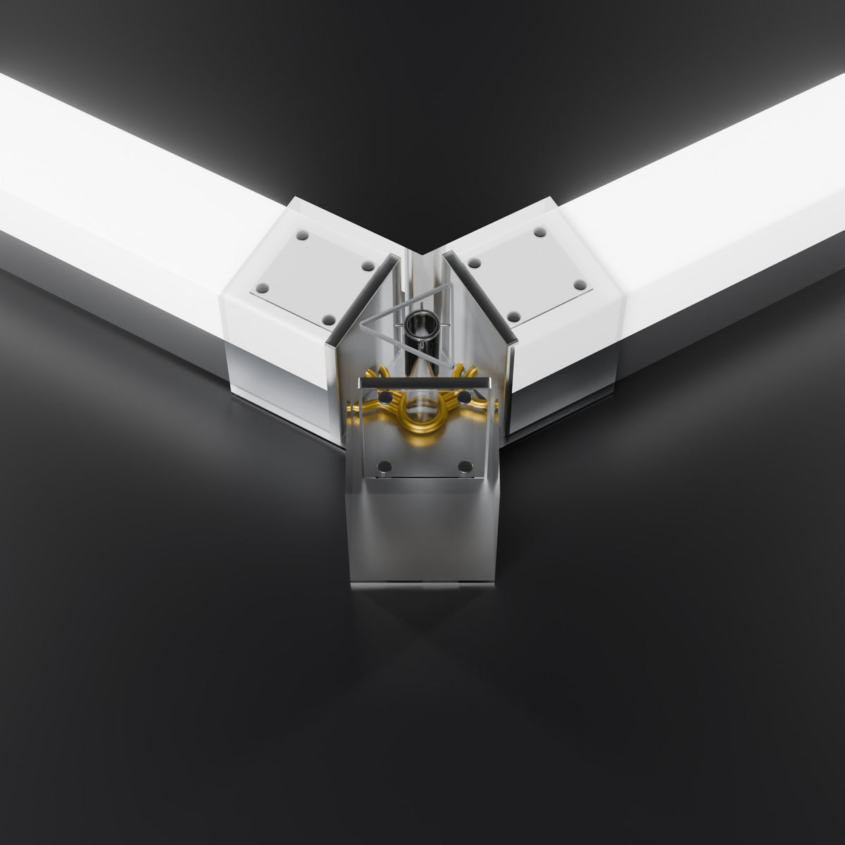 ULTRABEAM Y-120 Blank-Port connector in a kit, lit