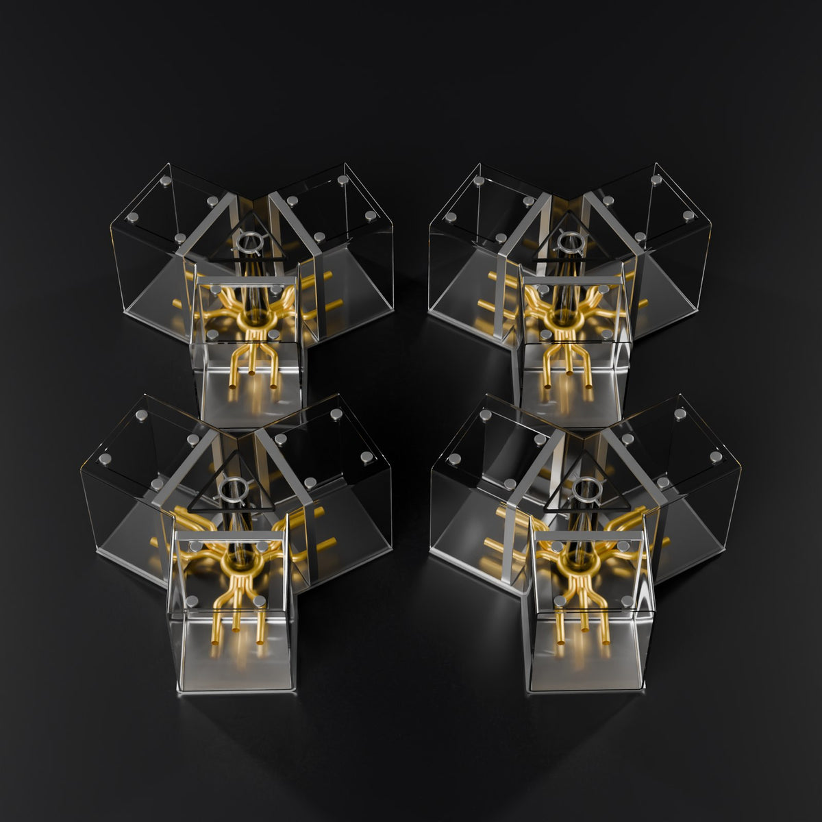 ULTRABEAM Y-120 connectors, 4 in a pack