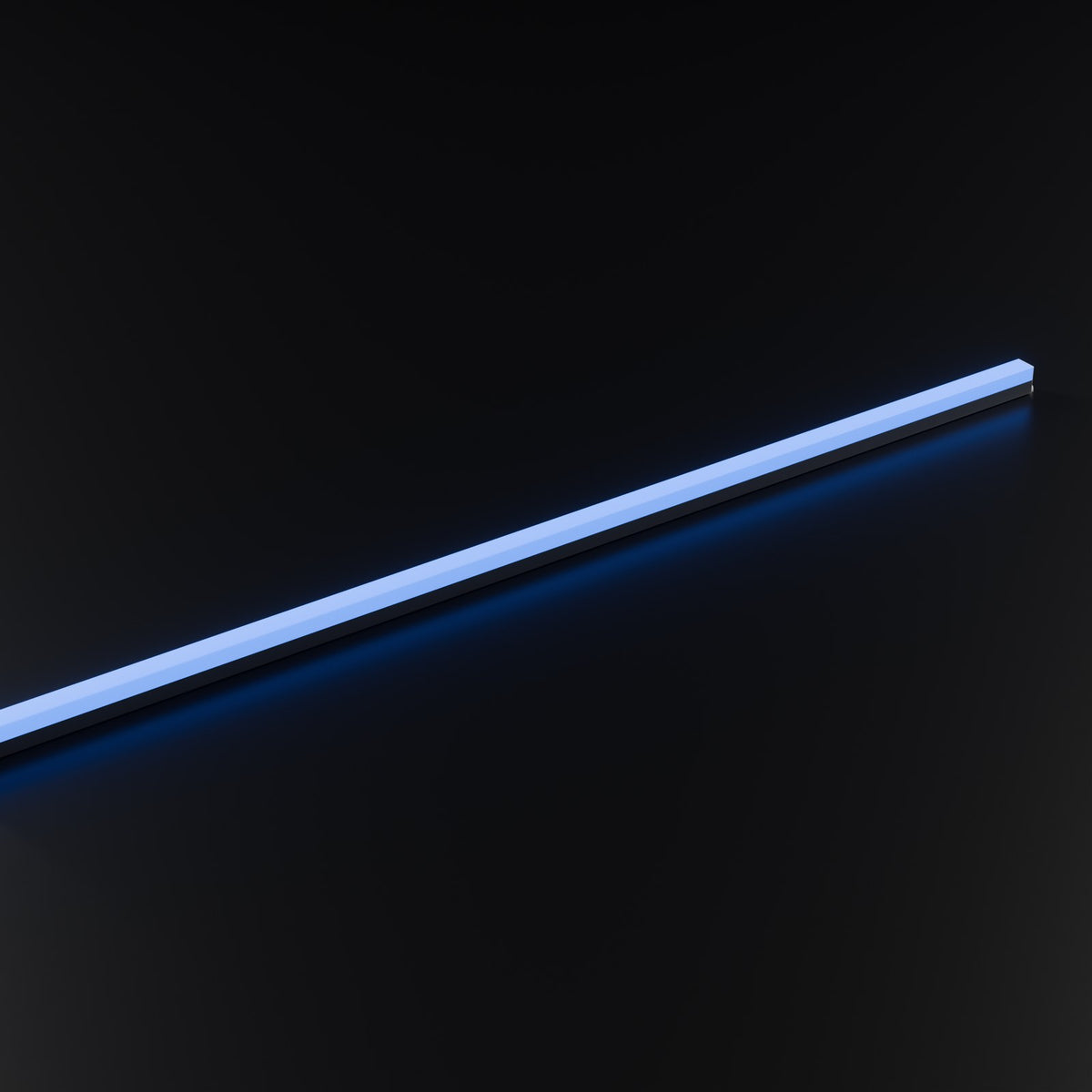 ULTRABEAM 1,178 mm LED tube, Blue, lit