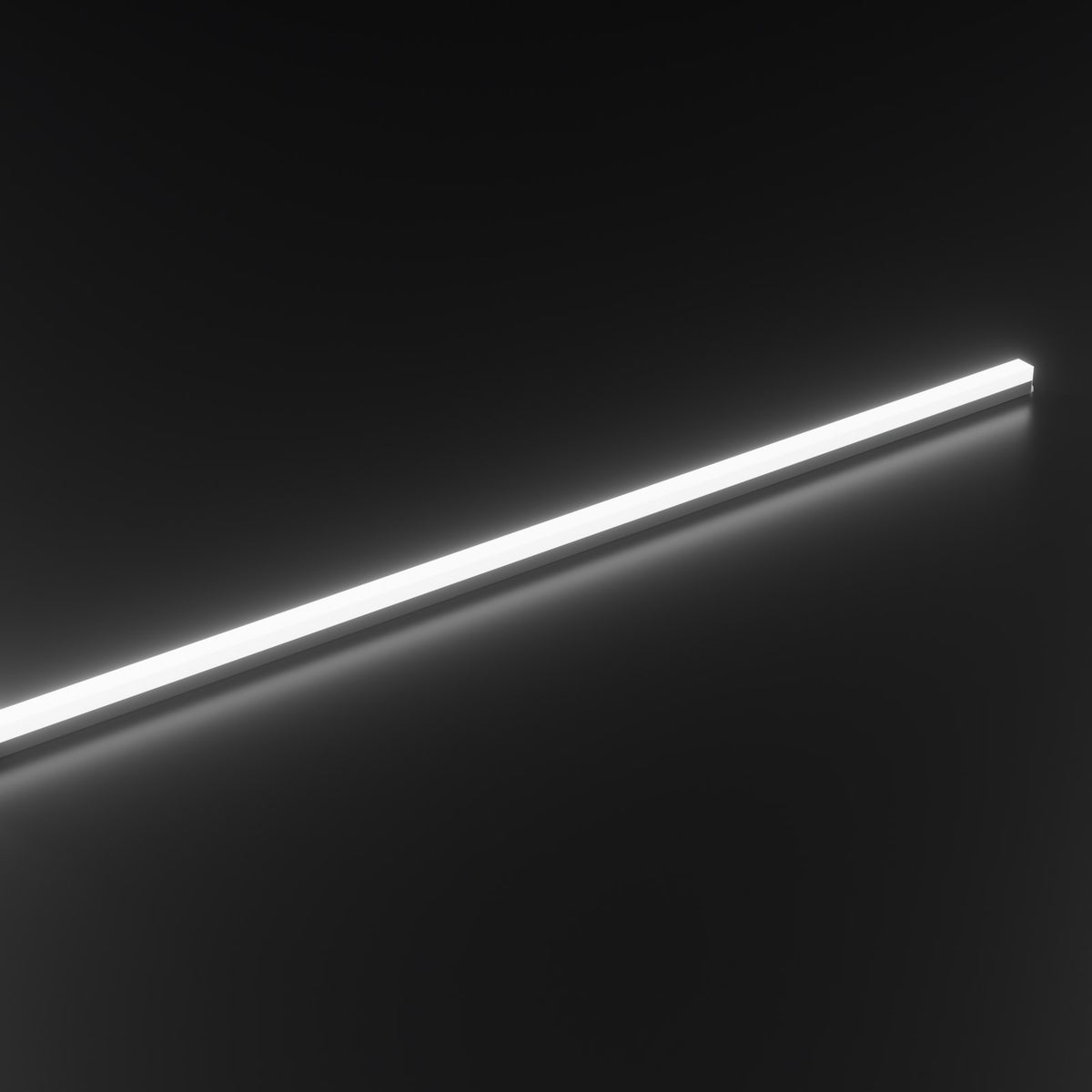 ULTRABEAM 1,178 mm LED tube, Cool Daylight, lit