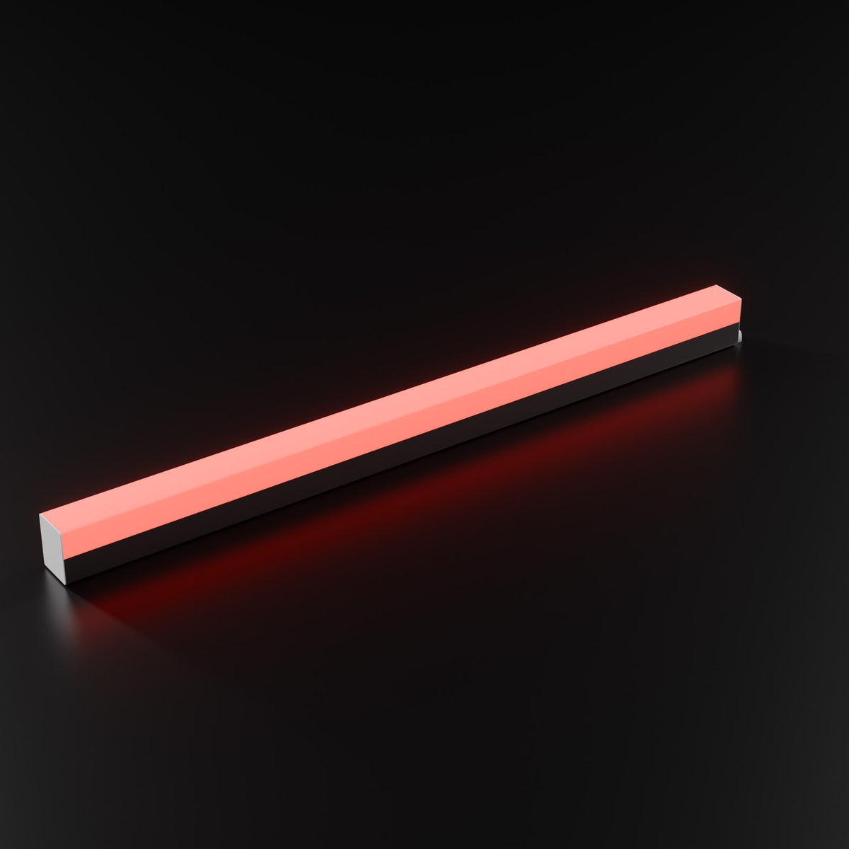 ULTRABEAM 443 mm LED tube, Red, lit