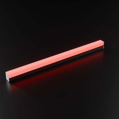 ULTRABEAM 443 mm LED tube, Red, lit