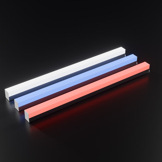 ULTRABEAM LED tubes in Cool Daylight, Blue and Red