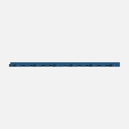 ULTRACORE garage floor tile in Aero Blue, tile edge profile