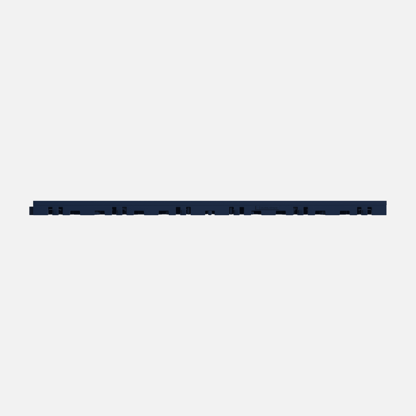 ULTRACORE garage floor tile in Night Blue, tile edge profile, second view