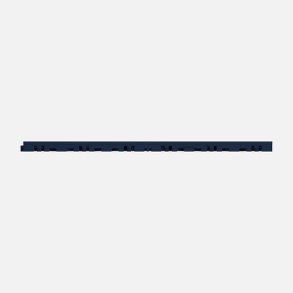 ULTRACORE garage floor tile in Night Blue, tile edge profile, second view